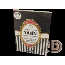AYFA /  YASİN - ÇANTA BOY (TÜRKÇELİ 80 SAYFA SİYAH RENK KOD.080)