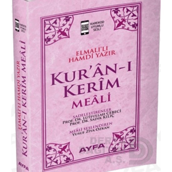 AYFA /  KURAN-I KERİM MEALİ ROMAN BOY METİNSİZ 109
