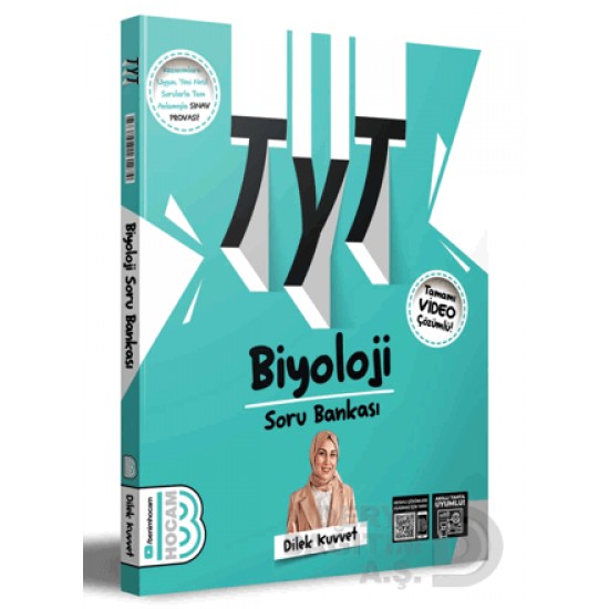 BENİM HOCAM /  TYT BİYOLOJİ SORU BANKASI (VİD.ÇÖZÜMLÜ) (İADESİZ)