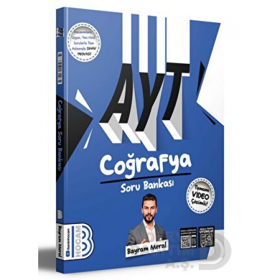 BENİM HOCAM /  AYT 2024 COĞRAFYA  SORU BANKASI (VİD.ÇÖZÜMLÜ)