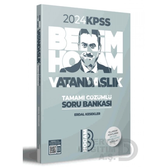 BENİM HOCAM /   KPSS 2024 VATANDAŞLIK SORU BANKASI (İADESİZ)