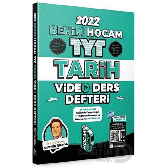 BENİM HOCAM / TYT TARİH VİD.DERS DEFTERİ