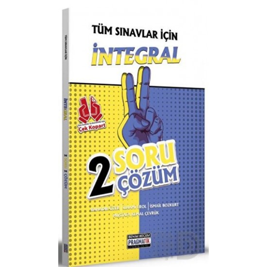 BENİM HOCAM / İNTEGRAL 2 SORU ÇÖZÜM