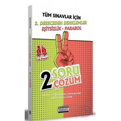 BENİM HOCAM /  2 DERECEDEN DENKLEMLER EŞT.2 SORU ÇÖ