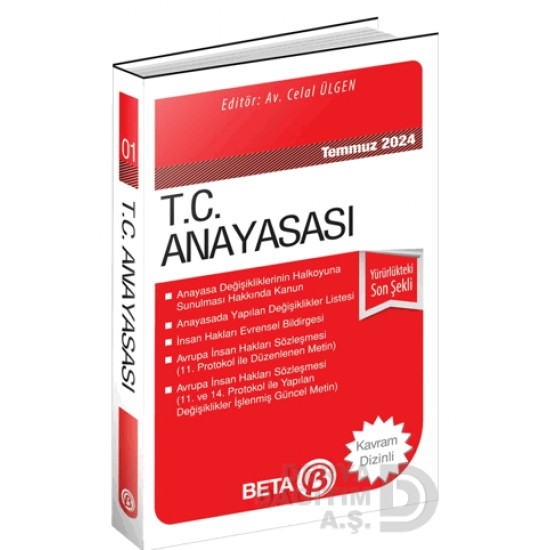 BETA /   T.C. ANAYASASI CEP - 01