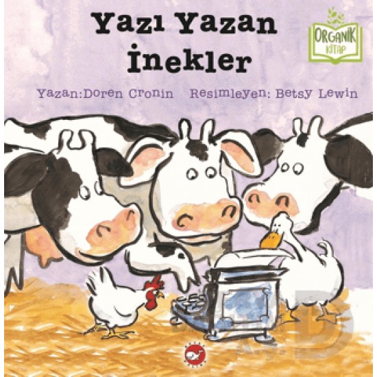 BEYAZ BALİNA / ORGANİK KİTAP - YAZI YAZAN İNEKLER