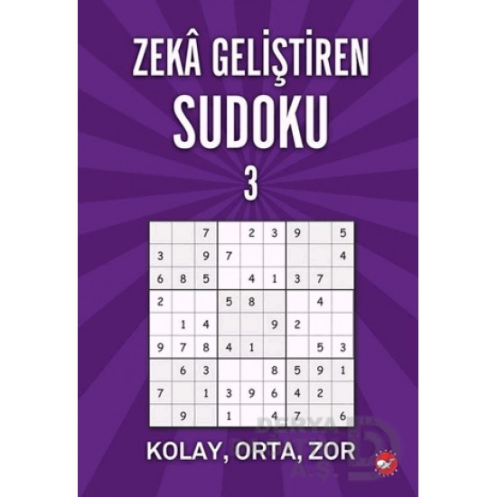 BEYAZ BALİNA / ZEKA GELİŞTİREN SUDOKU 3