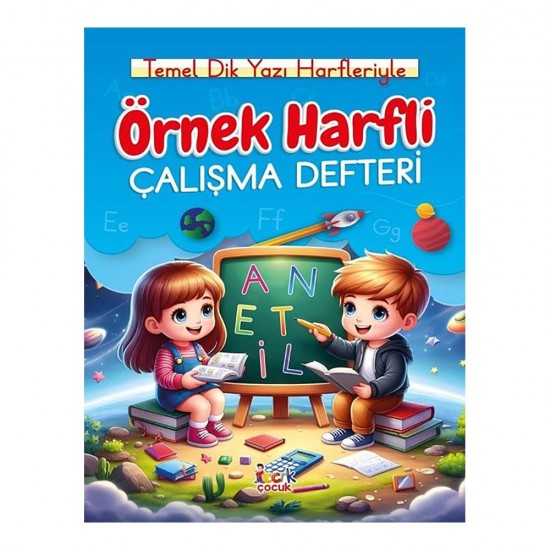BICIRIK /  ÖRNEK HARFLİ ÇALIŞMA DEFTERİ (A4 EBAT)