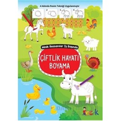 BICIRIK / MİNİK RESSAMLAR İŞ BAŞINDA - ÇİFTLİK HAYATI BOYAMA