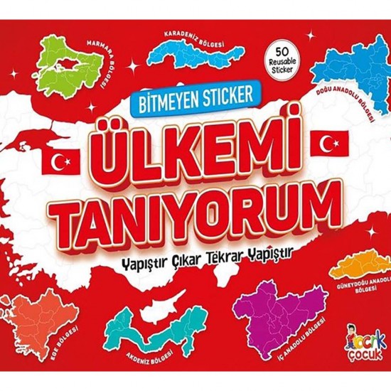 BICIRIK /   BİTMEYEN STICKER - ÜLKEMİ TANIYORUM