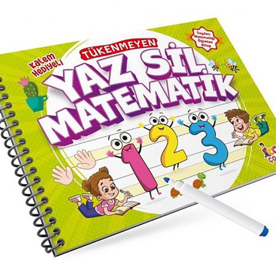 BICIRIK /  TÜKENMEYEN YAZ SİL MATEMATİK (SPİRALLİ)