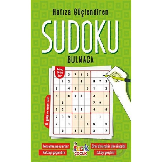 BICIRIK /  SUDOKU - HAFIZA GÜÇLENDİREN BULMACA