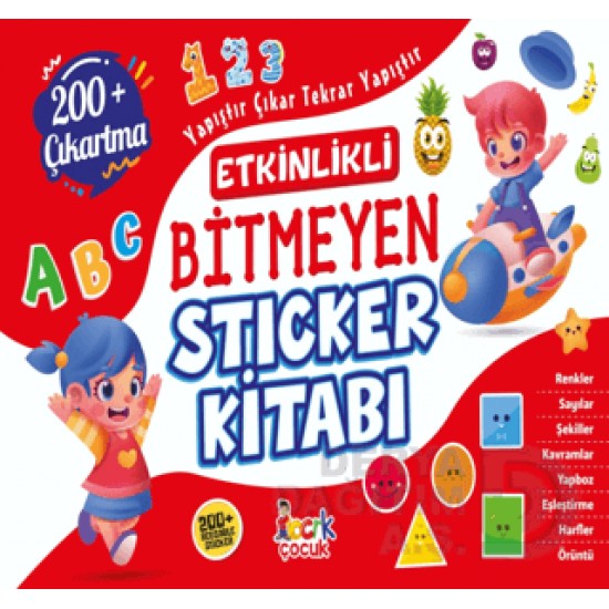 BICIRIK /  BİTMEYEN STICKER KİTABI(ETKİNLİKLİ)