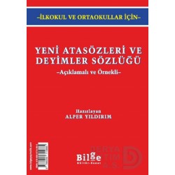 BİLGE KÜLTÜR /  YENİ ATASÖZLERİ VE DEYİMLER SÖZLÜĞÜ (KARTON KAPAK)