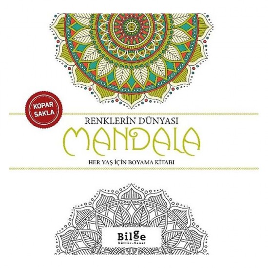 BİLGE KÜLTÜR /   MANDALA - RENKLERİN DÜNYASI  (HER YAŞ)