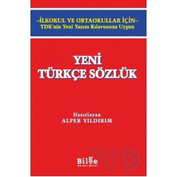 BİLGE KÜLTÜR /  YENİ  TÜRKCE SÖZLÜK (KARTON KAPAK)