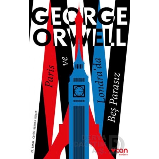 CAN / PARİS VE LONDRADA BEŞ PARASIZ / G.ORWELL