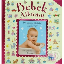 ÇİÇEK / BEBEK ALBÜMÜ PEMBE