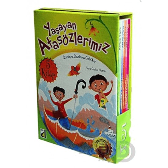 DAMLA / YAŞAYAN ATASÖZLERİMİZ 5 KİTAP