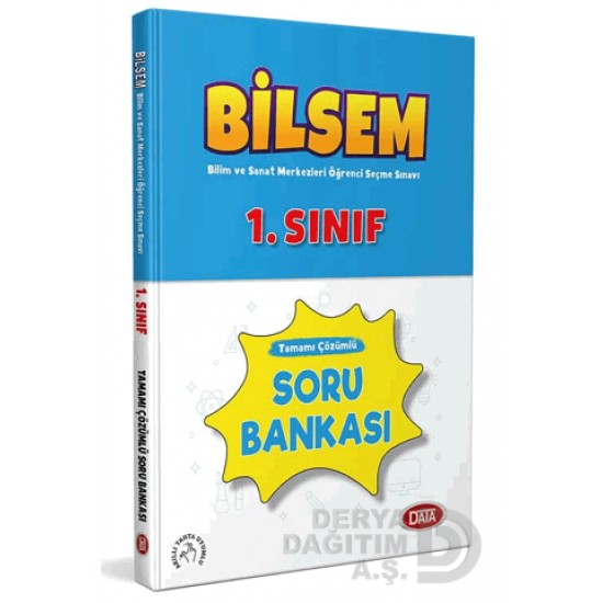 DATA / 1.SINIF BİLSEM TAMAMI ÇÖZÜMLÜ SORU BANKASI