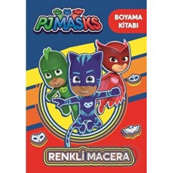 DOĞAN /  PJ MASKELİLER BOYAMA KİTABI RENKLİ MACERA