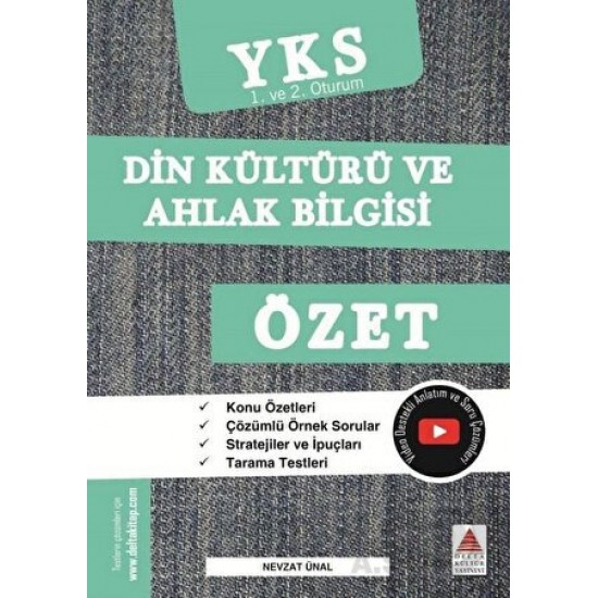 DELTA / YKS DİN KÜLTÜRÜ VE AHLAK BİLGİSİ ÖZET