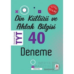 DELTA / TYT DİN KÜLTÜRÜ VE AHLAK BİLGİSİ 40 DENEME