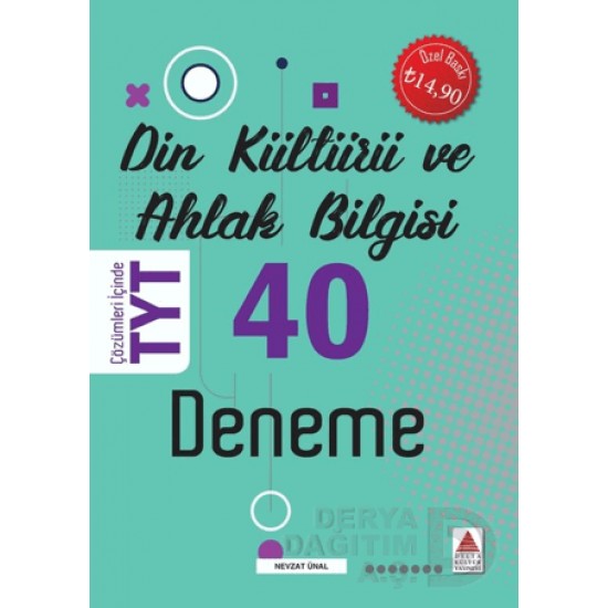 DELTA / TYT DİN KÜLTÜRÜ VE AHLAK BİLGİSİ 40 DENEME