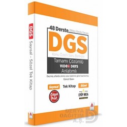 DELTA / DGS SAYISAL - SÖZEL TEK KİTAP (KONU ÖZETLİ SORU BANKASI)