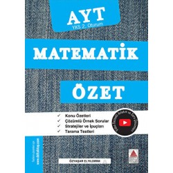DELTA / AYT MATEMATİK 2. OTURUM ÖZET