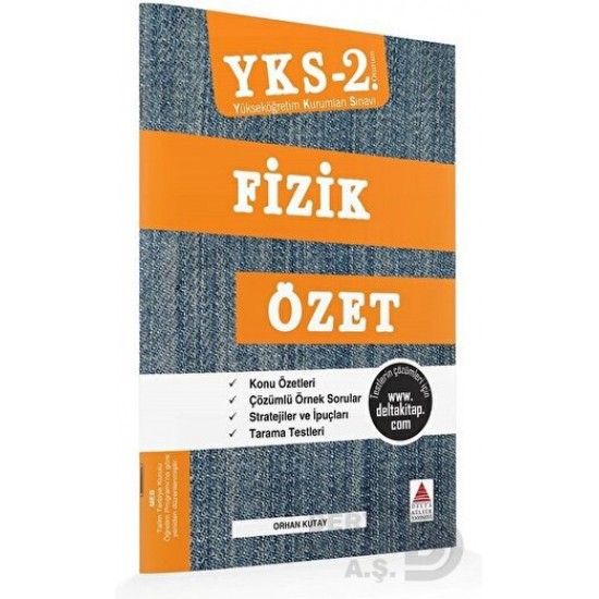DELTA / AYT FİZİK 2. OTURUM ÖZET