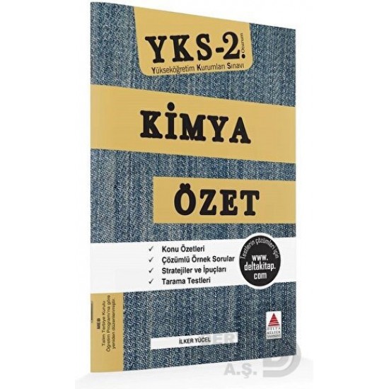 DELTA / YKS KİMYA 2. OTURUM ÖZET