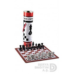 DELTA  SATRANÇ SİLİNDİR KUTULU