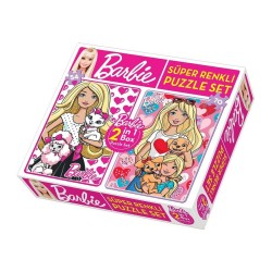 DIYTOY 1542 BARBİE 2 İN 1 PUZZLE