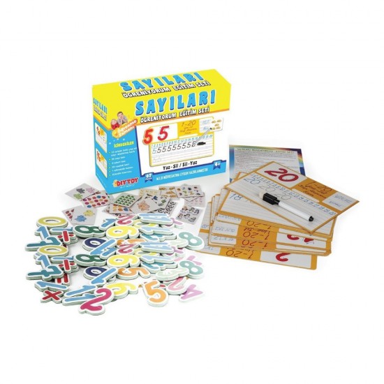 DIYTOY 9222 SAYILARI ÖĞRENİYORUM EĞİTİM SETİ