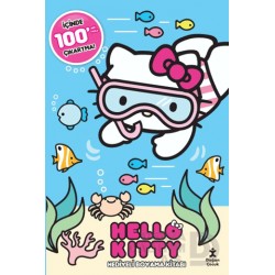 DOĞAN  / HELLO KITTY - 100 ÇIKARTMA HEDİYELİ BOYAMA KİTABI