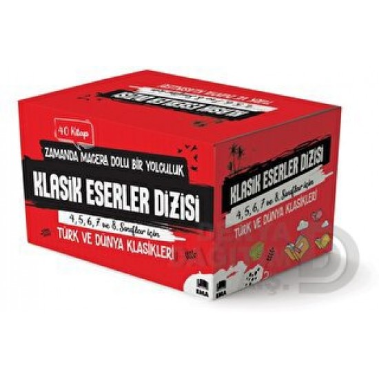 EMA KİTAP /  İLKÖĞRETİM 100 TEMEL KLASİK ESER 40 KİTAP