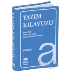 EMA KİTAP / YAZIM KILAVUZU -  PLASTİK (BİALA) KAPAK ( A DAN Z YE - YENİ BASKI)