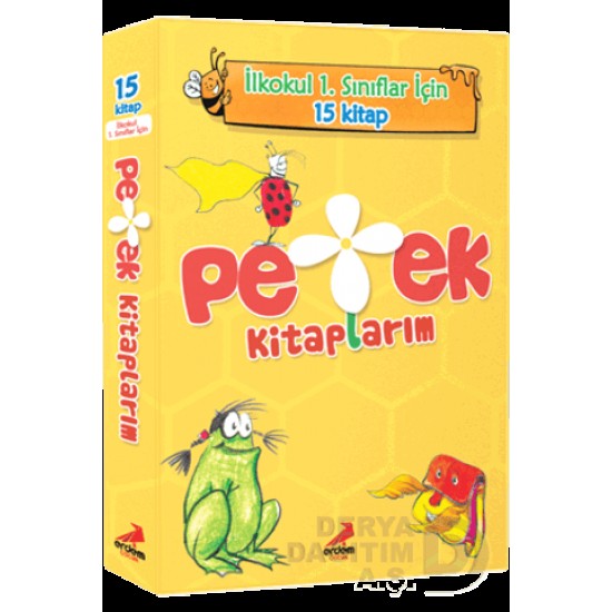 ERDEM / PETEK KİTAPLARIM 1.SINIFLAR  İÇİN 15 KİTAP
