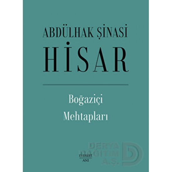 EVEREST /  BOĞAZİÇİ MEHTAPLARI (KARTON KAPAK)