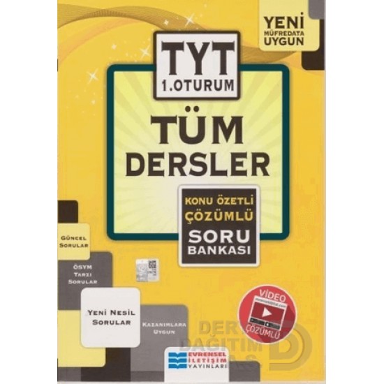EVRENSEL / TYT 1. OTURUM TÜM DERSLER KONU ÖZETLİ