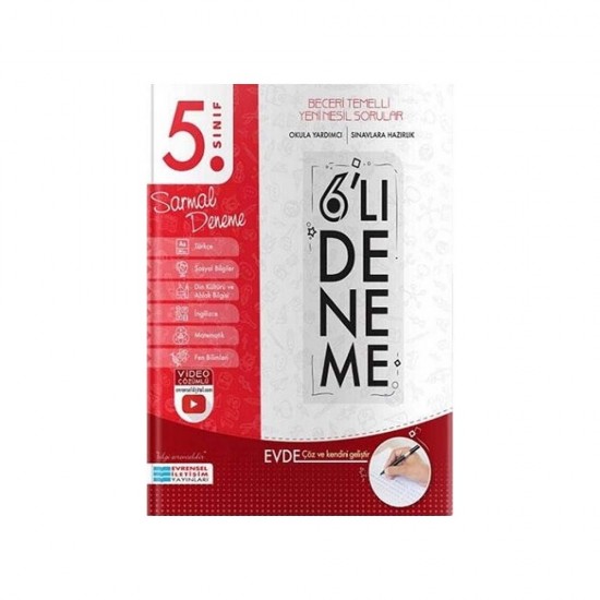 EVRENSEL /  5.SINIF  6 LI SARMAL DENEME
