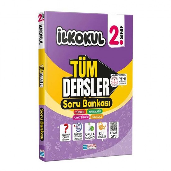 EVRENSEL /  2.SINIF İLKOKUL TÜM DERSLER SORU BANKASI