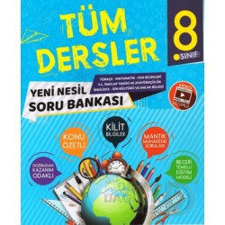 EVRENSEL /   8.SINIF TÜM DERSLER SORU BANKASI
