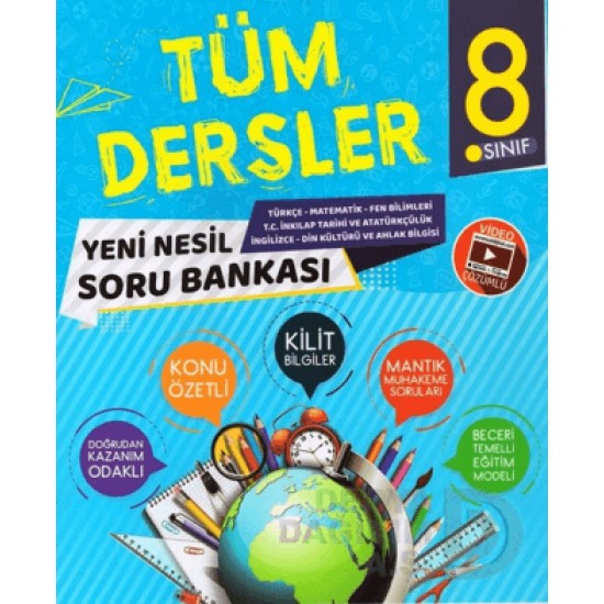 EVRENSEL /   8.SINIF TÜM DERSLER SORU BANKASI