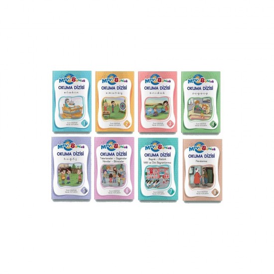 EVRENSEL /  MAVİ BONCUK 1. SINIF OKUMA DİZİSİ (TAKIM 8 KİTAP)