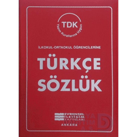 EVRENSEL /   TÜRKÇE SÖZLÜK (BİALA KAPAK) - İLKOKUL.ORTAOKUL