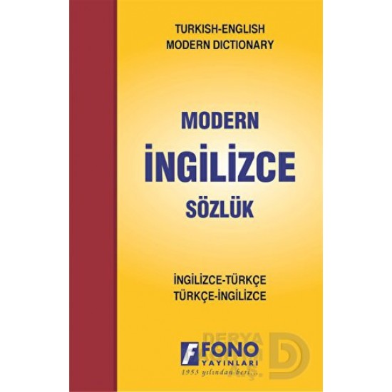 FONO / İNGİLİZCE MODERN SÖZLÜK