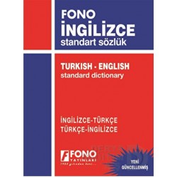 FONO / İNGİLİZCE STANDART SÖZLÜK
