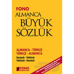 FONO / ALMANCA BÜYÜK SÖZLÜK